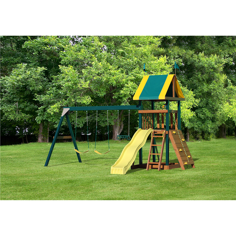 Playtime Fun Swing Set Outside