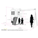 Reign Two Story Swing Set Layout