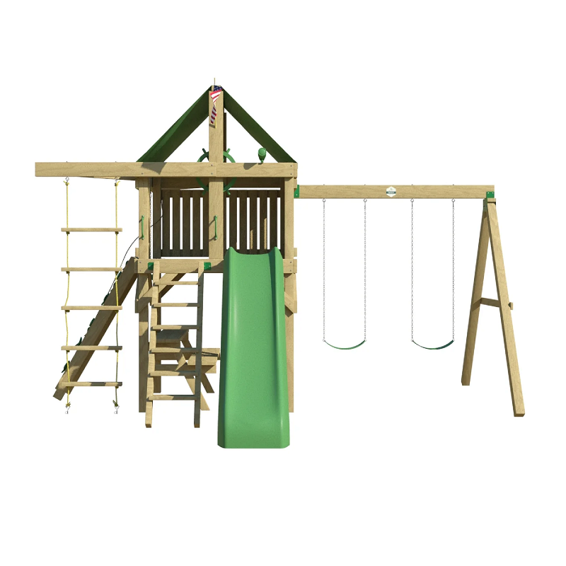 Summit SSE Swing Set Front