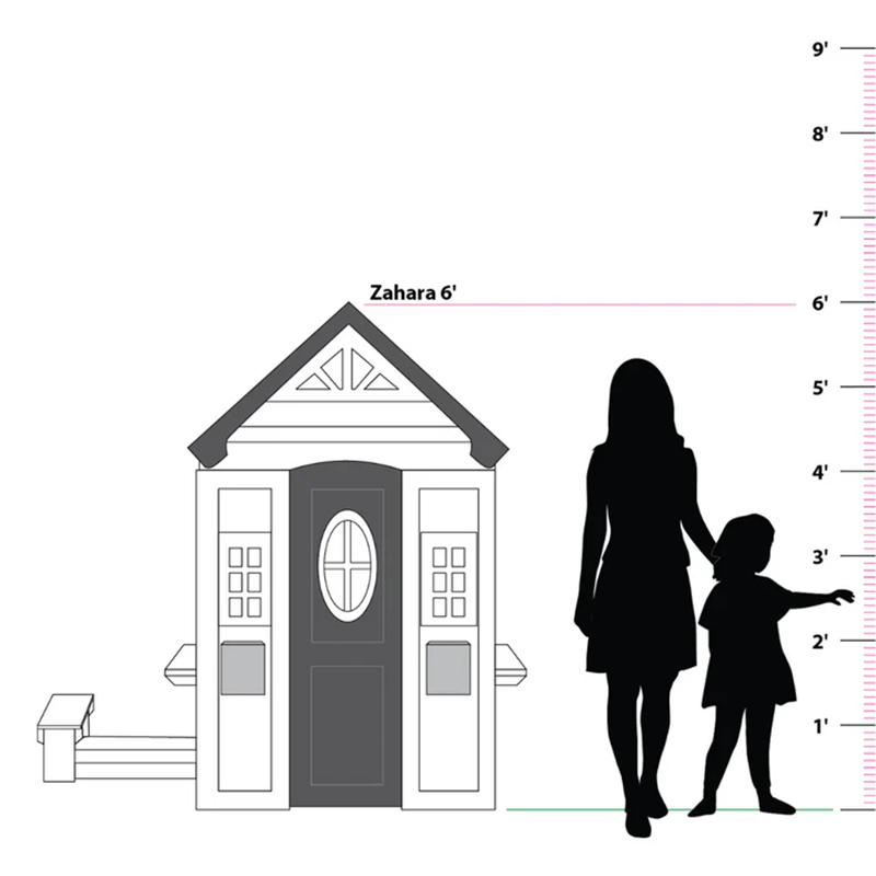 Zahara Playhouse Height